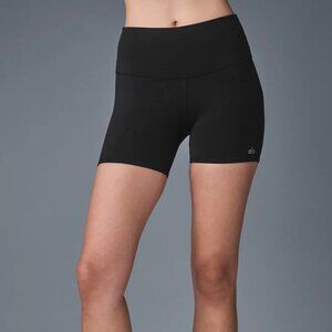 ALO Yoga | Shorts | Iso Alo Yoga Gingham Biker Shorts | Poshmark